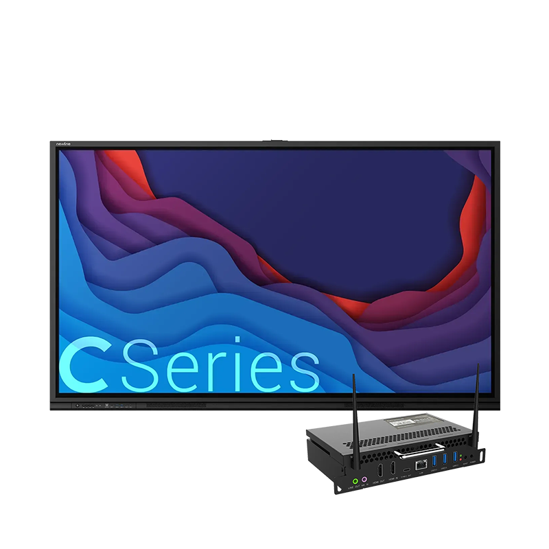 Інтерактивна панель Newline C Series 86" (TT-6523C), комп. модуль EDLA OPS PC (WB76110A), настінне кріплення